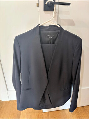 Theory suit blazer and fitted pants